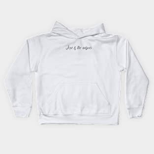 love is the answer Kids Hoodie